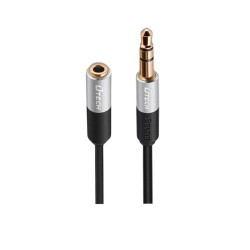 Dtech 3.5mm Male to Female, 5 Meter, Black Audio Cable DT-T0220