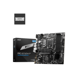 MSI PRO B760M-P DDR5 ATX Motherboard