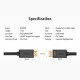 UGREEN DP101 (10202) DP Male to HDMI Male Cable - 2M