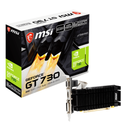 MSI GeForce GT 730 2GB DDR3 PCI Express 2.0 Graphics Card