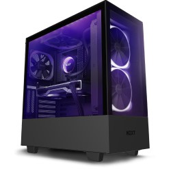 H510 RGB Elite Premium Compact Mid-tower Case (Black Chassis)