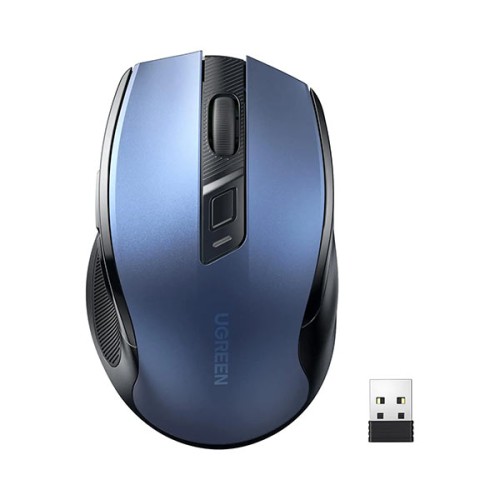 Ugreen MU006 (15064) Ergonomic 2.4G Wireless Mouse - Blue