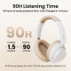 Ugreen HP202 (15809) HiTune Max5 Hybrid ANC Headphones - White