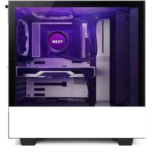 H510 RGB Elite Premium Compact Mid-tower Case (White Chassis)