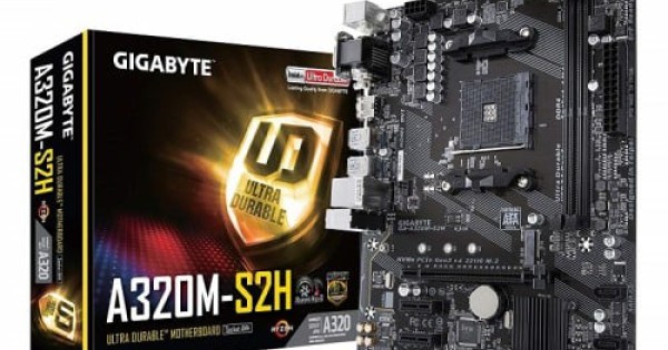 Gigabyte GA-A320M-S2H AMD Micro ATX Motherboard