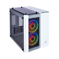 Corsair Crystal Series 280X RGB TG Micro ATX Case (White)