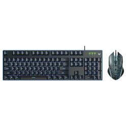 Rapoo V100S Backlit Gaming Keyboard & Optical Gaming Mouse