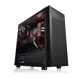 Thermaltake Versa J22 TG Mid Tower Chassis Black