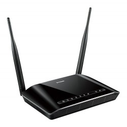 D-Link DSL-2750U Wireless N300 ADSL2 4-Port Router with Modem