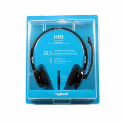 Logitech H151 STEREO Headset (One port)