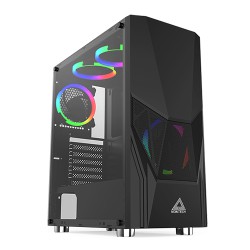 Montech Fighter 500 ATX Mid-Tower Gaming Casing ( Black )