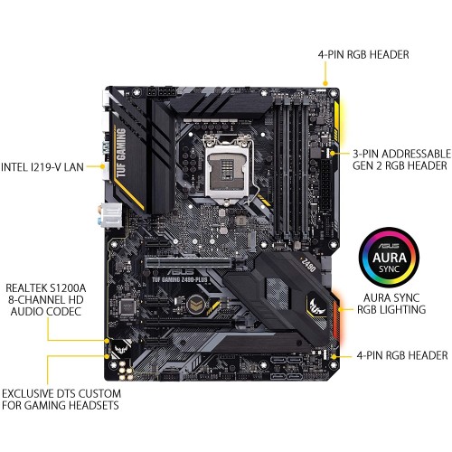 Asus TUF GAMING Z490 PLUS Intel 10th Gen Motherboard