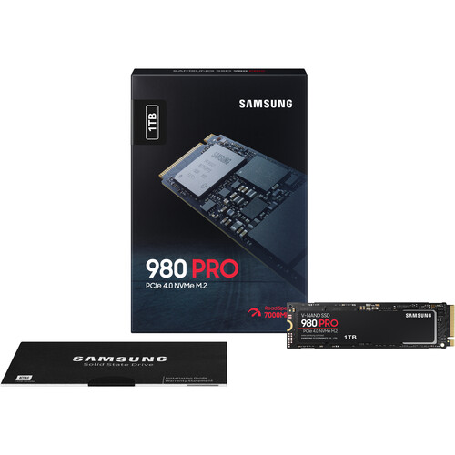 Samsung 980 PRO 1TB PCIe 4.0 M.2 NVMe SSD