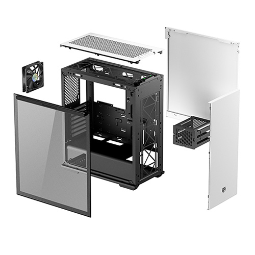 Deepcool MACUBE 310P ATX Casing (White)