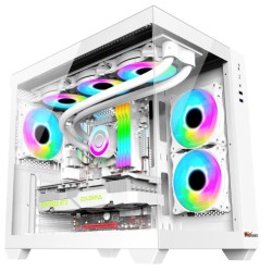 PC Power PG-H600 Iceland ATX Gaming casing (White)