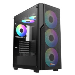 PC Power PG-H450 Zero Mesh ATX Gaming Casing (Black)