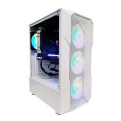 Pc Power PG-GC2301 (MESH) WH ATX Gaming Desktop Casing