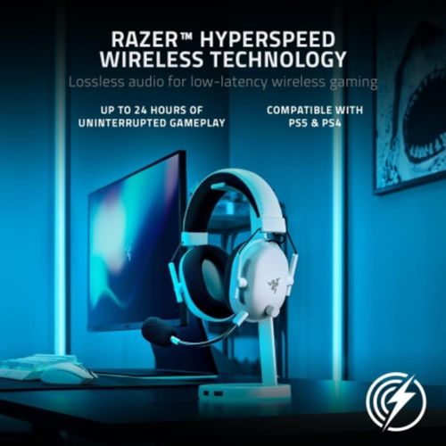 Razer BlackShark V2 Pro Wireless Gaming Headset (White)