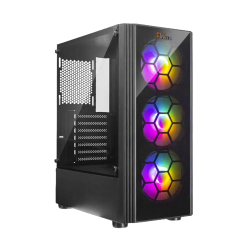 Pc Power Pg-400 Spider Web Crystal Atx Gaming Case (Black)