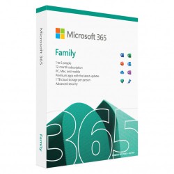 Microsoft 365 Family For 6 User (1 Year Subscription)