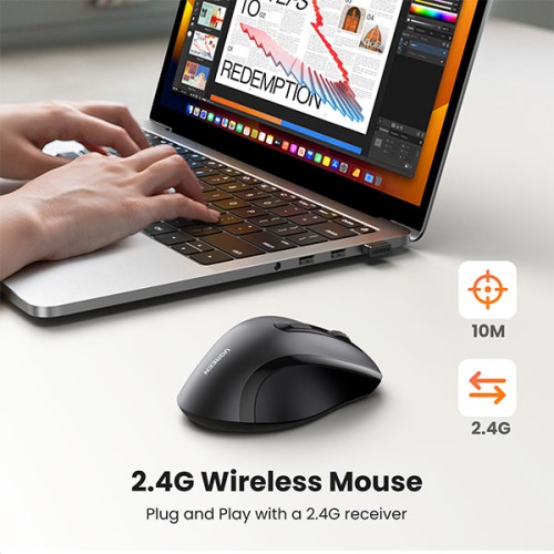 Ugreen M511 (45012) Ergonomic Wireless Mouse