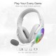 Redragon H350 White Wired Dynamic RGB Gaming Headset