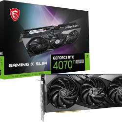 MSI GeForce RTX 4070 Ti SUPER 16G GAMING X SLIM GDDR6X Graphics Card