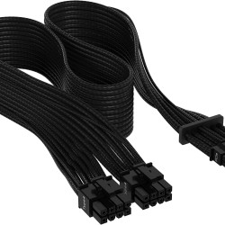 Corsair Premium Individually Sleeved 12+4pin PCIe Gen 5 12VHPWR 600W cable Type 4 BLACK