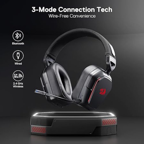 Redragon H868 Detachable Microphone Virtual Sound Gaming Headset