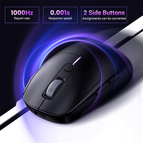 Ugreen MU103 (90539) Multi-Mode Optical Mouse - Black