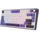 ROYAL KLUDGE RK R75 Mechanical Keyboard Wired with Volumn Knob, 75% TKL Custom Gaming Keyboard