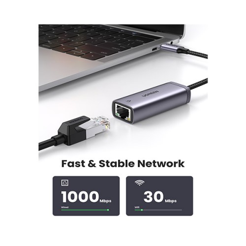 UGREEN CM483 (40322) USB-C Gigabit Ethernet Adapter