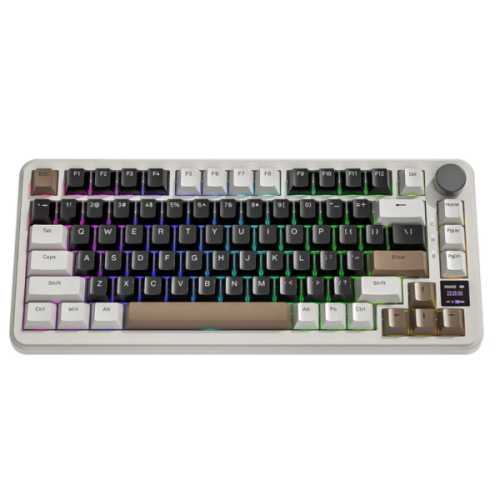 ATTACK SHARK X85 PRO Tri-mode Gasket Mechanical Keyboard, Cheese