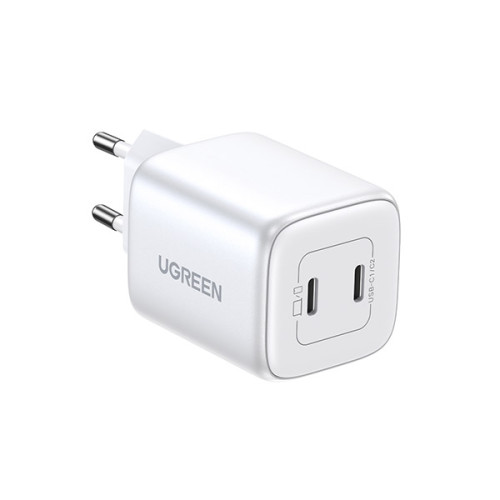 UGREEN CD294 (15327) NEXODE 45W Dual USB-C GaN Fast Charger - White