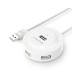 UGREEN CR106 (20270) USB 2.0 Hub 4 Ports 1M - White