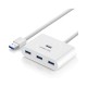 UGREEN CR113 (20291) 4-in-1 USB 3.0 Hub - 1M