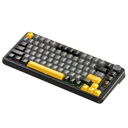 ATTACK SHARK X85 PRO Tri-mode Gasket Mechanical Keyboard, Starry Black