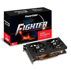 PowerColor Fighter AMD Radeon RX 7600 8GB GDDR6 Graphics Card