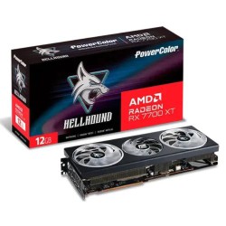 PowerColor Hellhound AMD Radeon RX 7700 XT 12GB GDDR6 Graphics Card