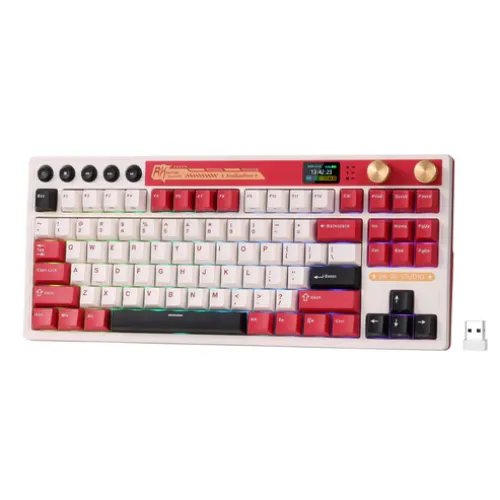 Royal Kludge M87 Beige Switch Mechanical Keyboard