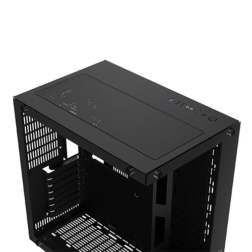 XIGMATEK Aquarius Plus Black Tempered Glass ATX Case With 7Fan