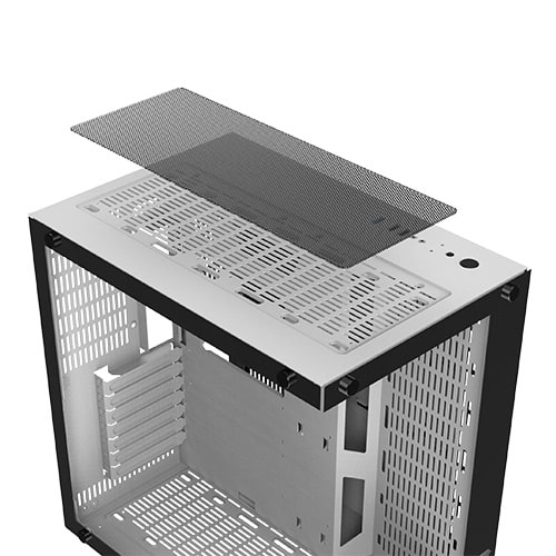 XIGMATEK Aquarius Plus White Tempered Glass ATX Case