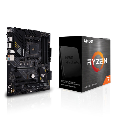 Ryzen 7 5800X With Asus TUF Gaming B550 Plus Motherboard