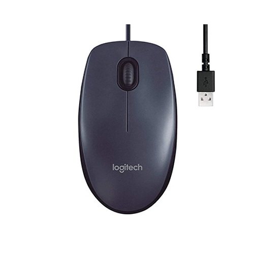 Logitech K120 Keyboard With Bangla and M90 Optical Mouse Combo