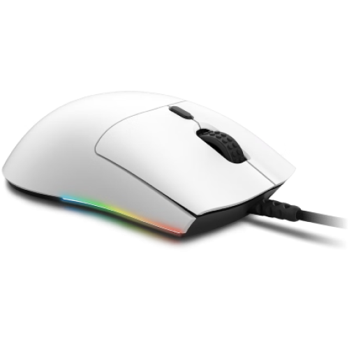 NZXT MS-1WRAX-BM-White LIFT Wired Mouse