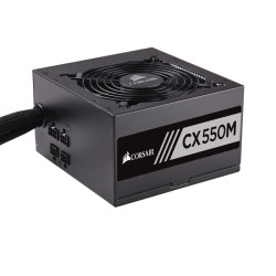 CORSAIR CX550M 550 Watt 80 PLUS BRONZE Semi Modular Power Supply