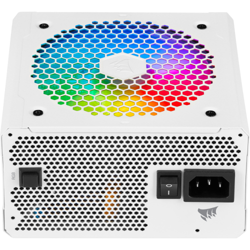 Corsair CX650F RGB 80 Plus Bronze Fully Modular Power Supply (White)