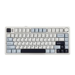 EPOMAKER x AULA F75 Gasket Tri Mode Mechanical Keyboard (Glacier Blue)