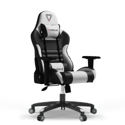 FURGLE Carry Series Racing-Style Gaming Chair Black & White