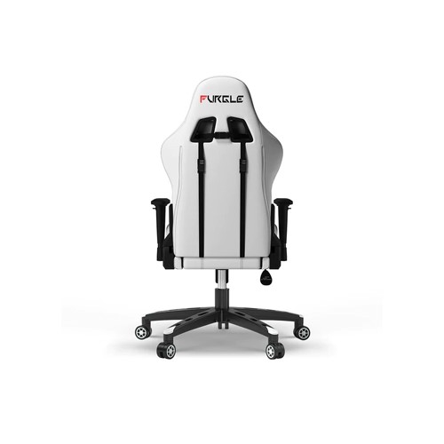 FURGLE Carry Series Racing-Style Gaming Chair Black & White